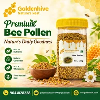 Premium Bee Pollen by Golden Hive - Nature's Daily Goodness