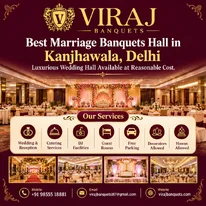 Best Marriage Banquets Hall in Kanjhawala Delhi - Luxurious Wedding Hall Available at Reasonable Co
