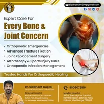 Dr. Siddhant Gupta - Orthopaedic Doctor in Kolkata for Bone and Joint Care