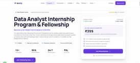 Discover an Online Data Analyst Internship Course in India with Kre8ly