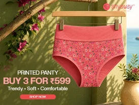 Printed Panty Online at Shyaway Buy 3 for 599