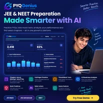 JEE and NEET Mock Tests Online for Exam Preparation PYQGenius