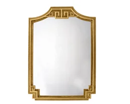 Rectangular Decorative Metal Frame Mirror for Elegant Interiors