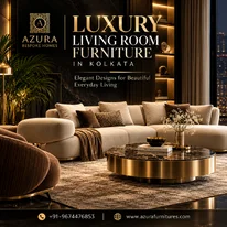 Luxury Living Room Furniture in Kolkata Furnest
