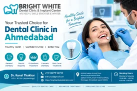 Dental Clinic in Ahmedabad - Bright White Dental Clinic Implant Center