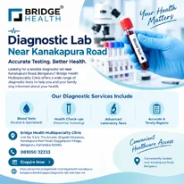 Diagnostic Lab Near Kanakapura Road Bridge Health