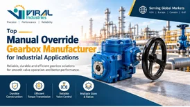 Top Manual Override Gearbox Manufacturer for Industrial Applications