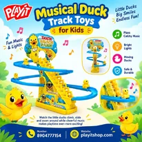 Buy musical duck track toys for kids online