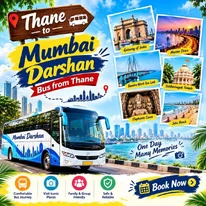 mumbai darshan bus from thane