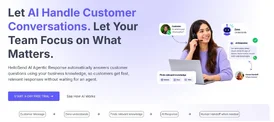 Let AI Handle Customer Conversations. Let Your Team Focus on What Matters.