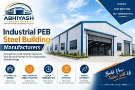 Industrial PEB Steel Building Manufacturers in India for Modern Infrastructure