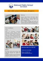 Best CBSE School in Bangalore NPS KR Puram