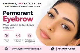 Permanent Eyebrows Results in Pune Eyebrows Lips Scalp Clinic