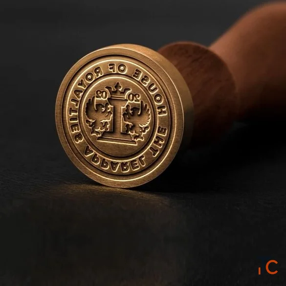 Emboss Seal Stamp with Custom Logo Order Online Tagsen
