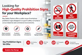 Buy Prohibition Signage at Best Prices from Buysafetyposters