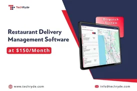 Restaurant Delivery Management Software at 150Month
