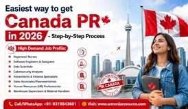 How to get PR in Canada from India in 2026 - Armonia Resource
