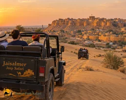 Experience the Golden Sands with a Comfortable Jaisalmer Tent Stay - Desert Park Safari