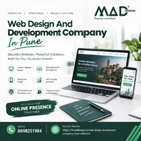 Web Design And Development Company In Pune-MAD design