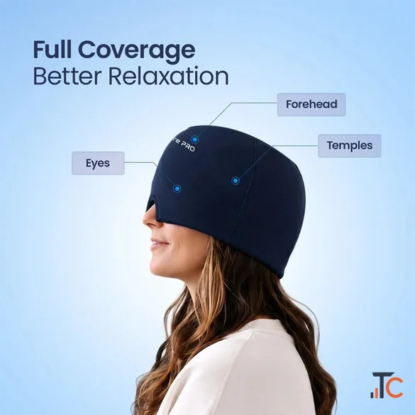 Gel Headache Relief Cap with 180 Coverage UltraCare PRO