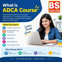 ADCA Course in Nangloi - BS Coaching Centre