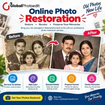Online Photo Restoration - Global Photo Edit
