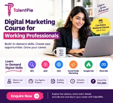 Digital Marketing Course for Working Professionals - Learn Digital Skills with Weekend Classes