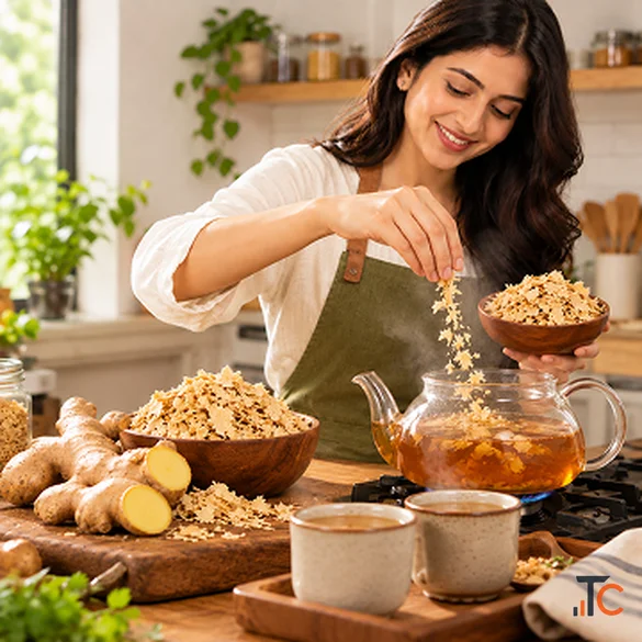 Buy Bulk Dried Ginger Flakes - Leading Exporter India