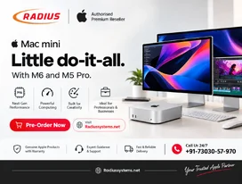 Mac Mini With M6 M5 Pro Pre-Order Online - Radius Systems