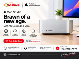 Mac Studio M5 MAX Ultra Pre-Order - Radius Systems